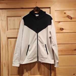 hollister|zip-up hoodie|extra large